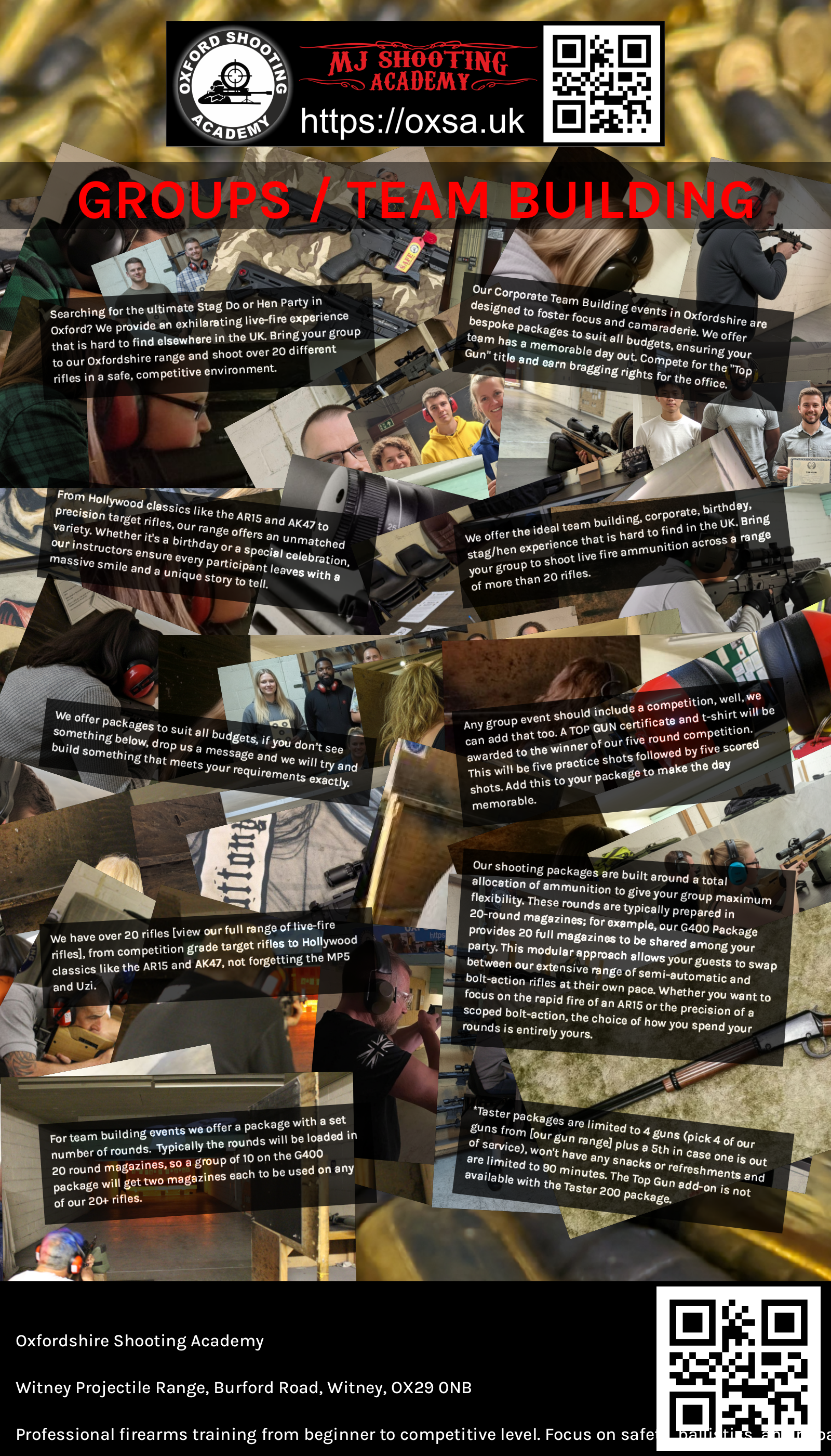 Tactical shooting drill for beginners and enthusiasts