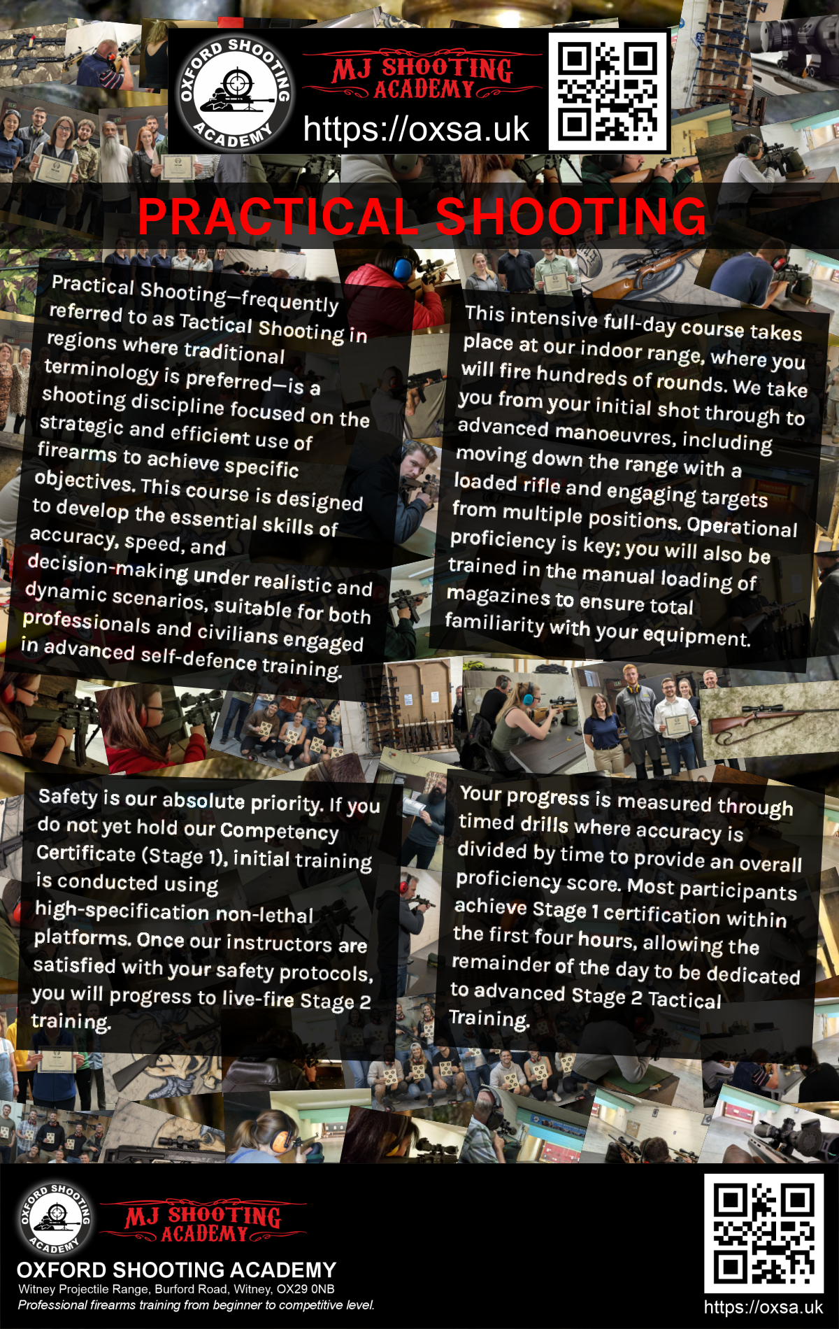 Tactical shooting drill for beginners and enthusiasts