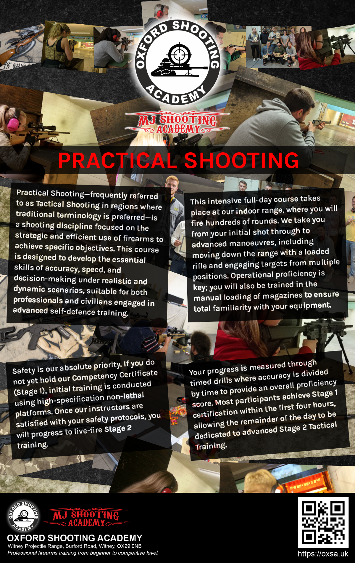 Tactical shooting drill for beginners and enthusiasts