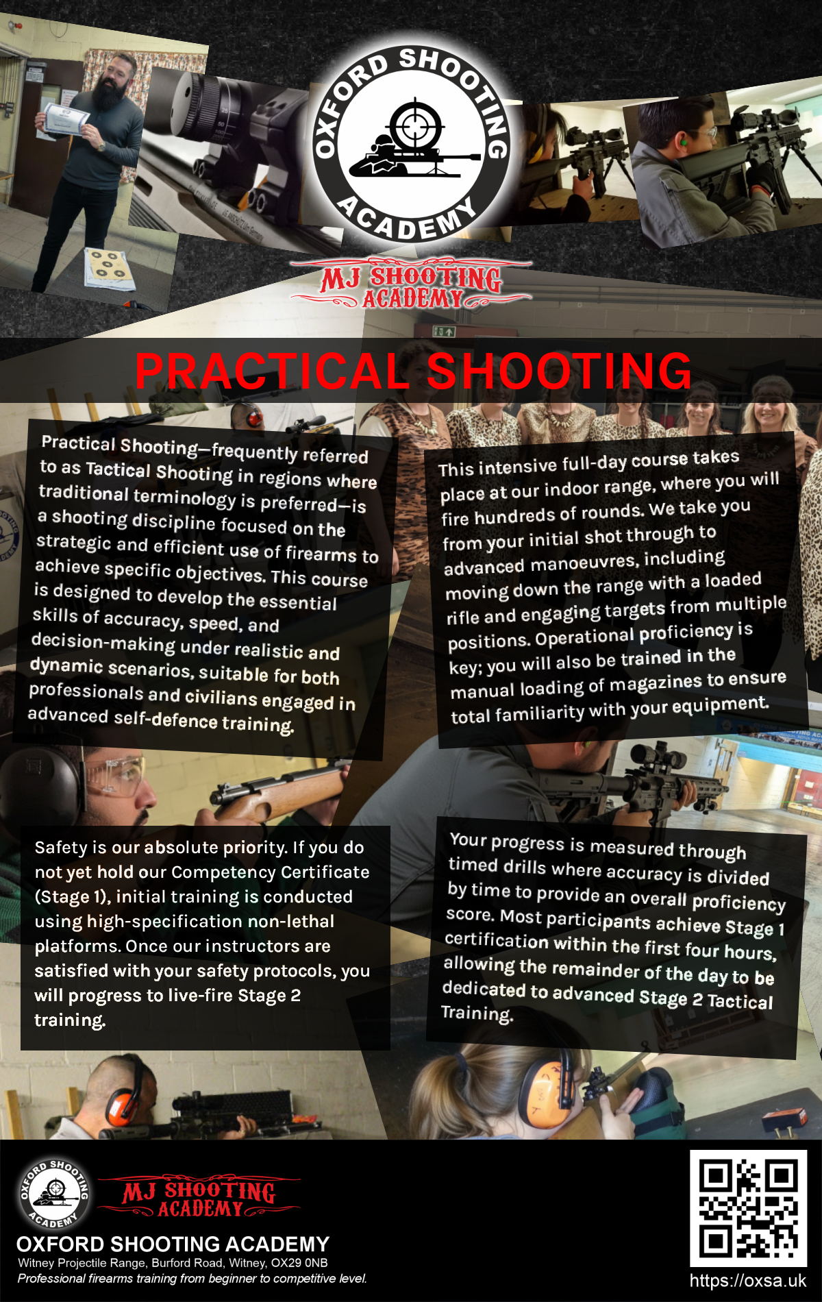 Tactical shooting drill for beginners and enthusiasts