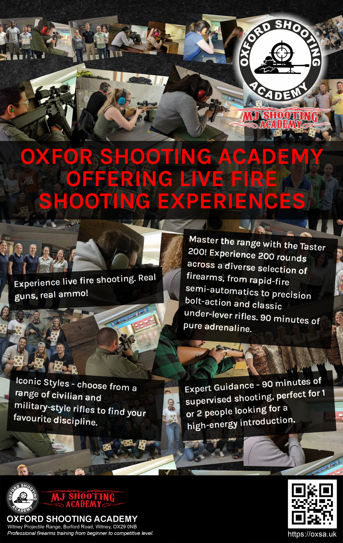 Live fire training for skill development and training