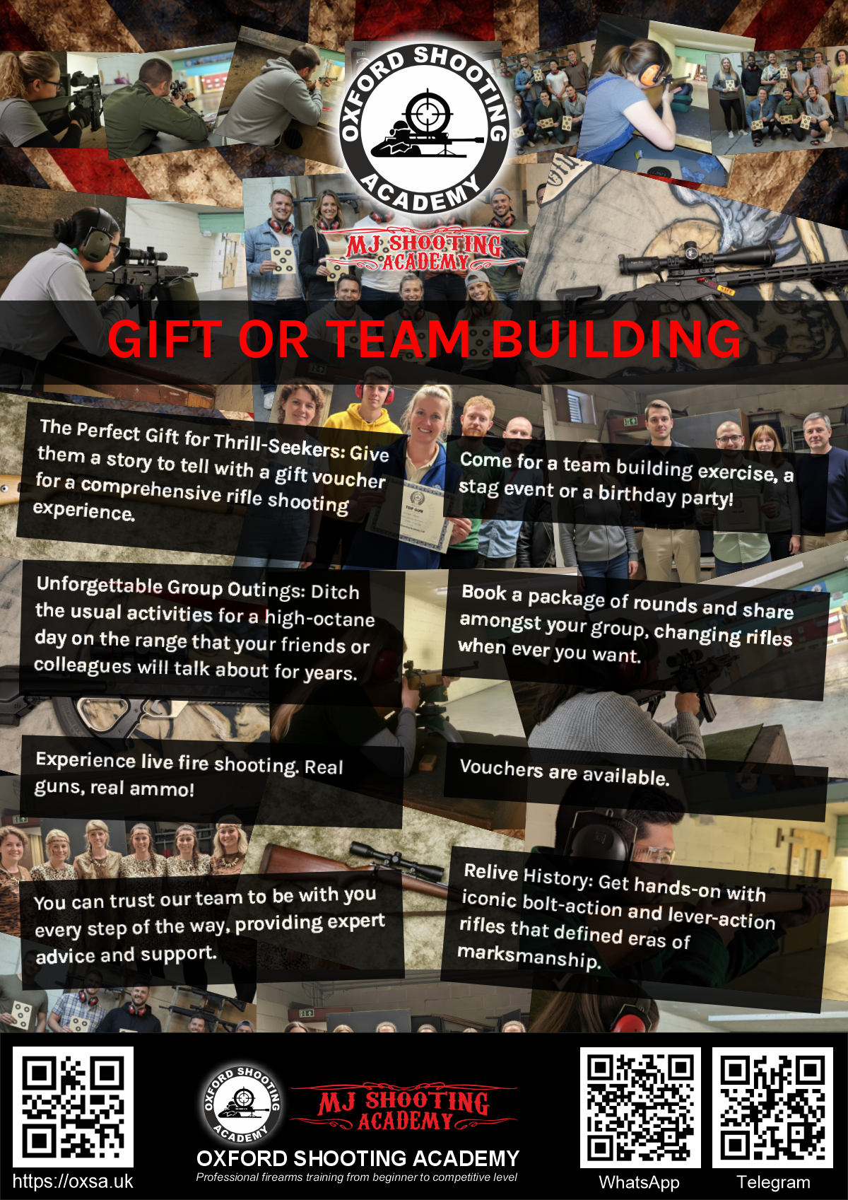 Precision shooting session focusing on firearm safety and handling