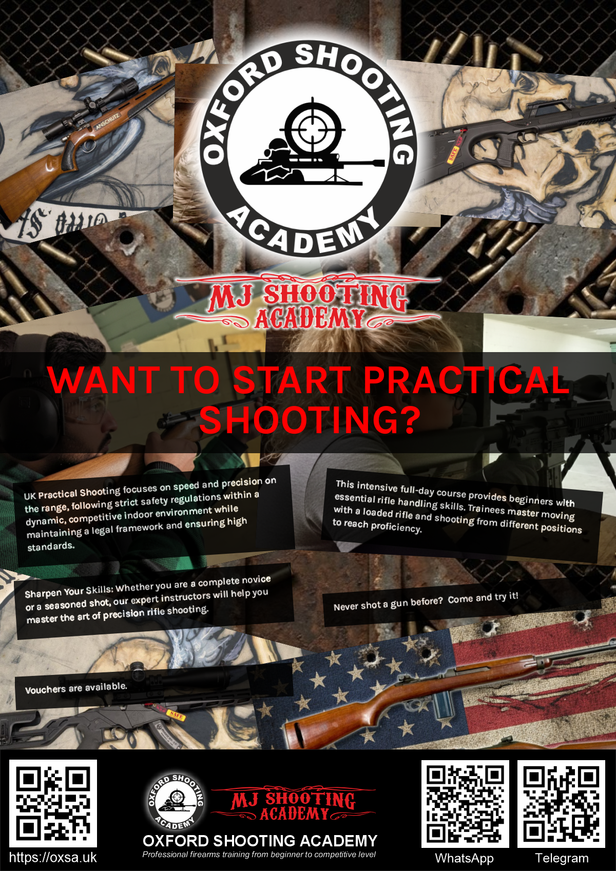 Tactical shooting drill for beginners and enthusiasts