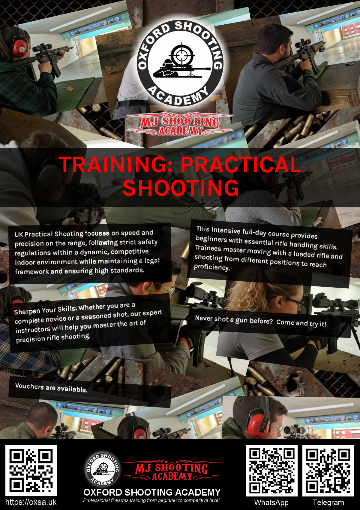 Tactical shooting drill for beginners and enthusiasts