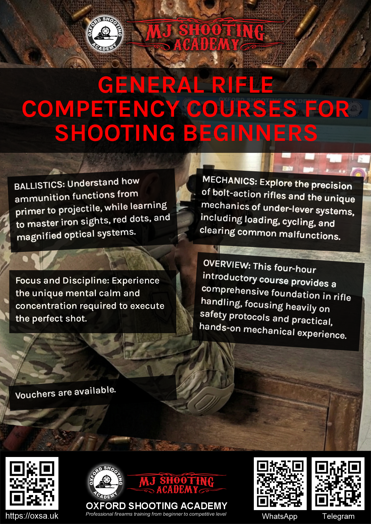 Target practice activity designed for corporate and group events