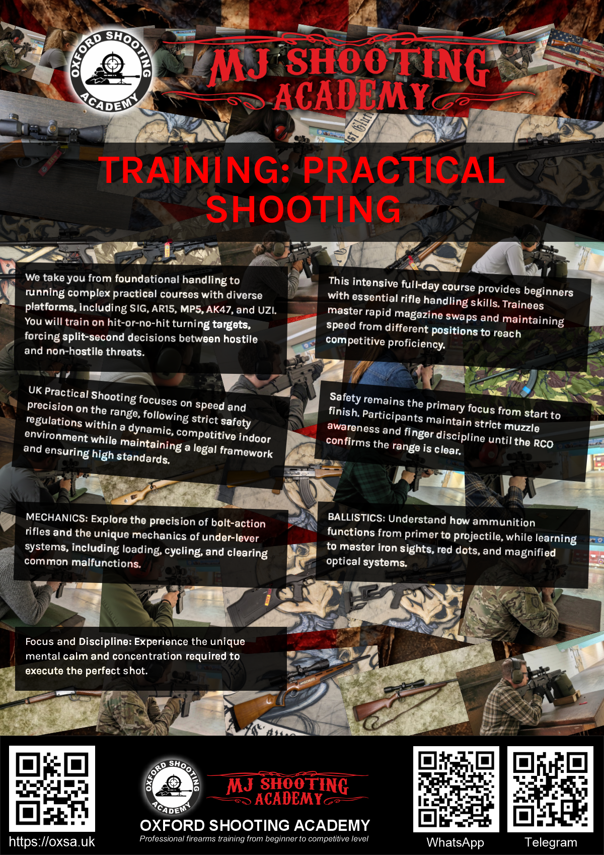 Tactical shooting drill for beginners and enthusiasts