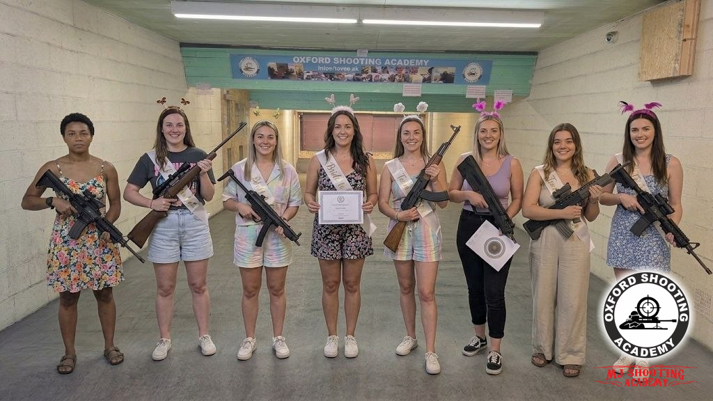 Professional shooting experience at a professional shooting range