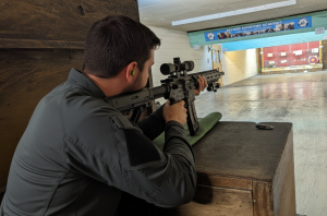 Target practice activity designed for corporate and group events