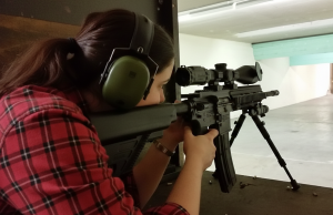 Indoor range shooting providing a unique experience day