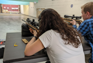 Professional shooting experience at a professional shooting range