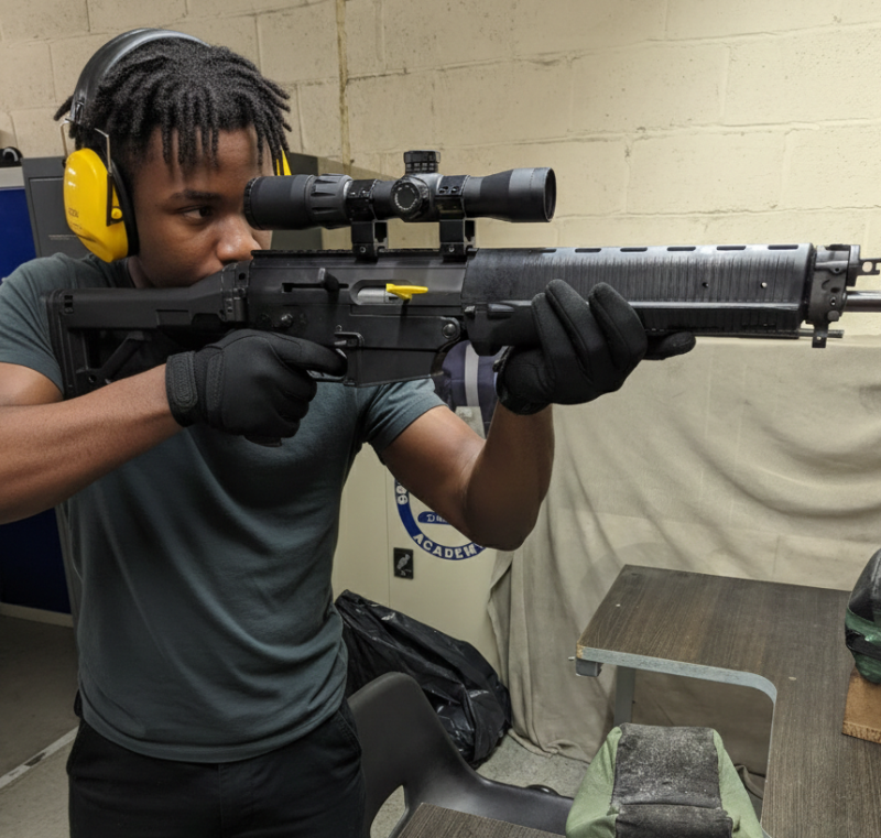 Marksmanship coaching to improve accuracy and technique