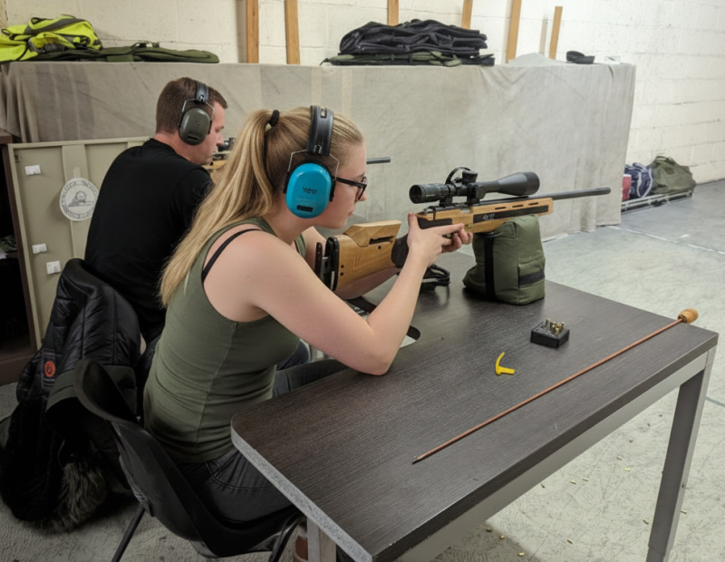 Marksmanship coaching to improve accuracy and technique