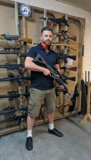 Indoor range shooting providing a unique experience day