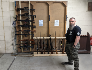 Target practice activity designed for corporate and group events