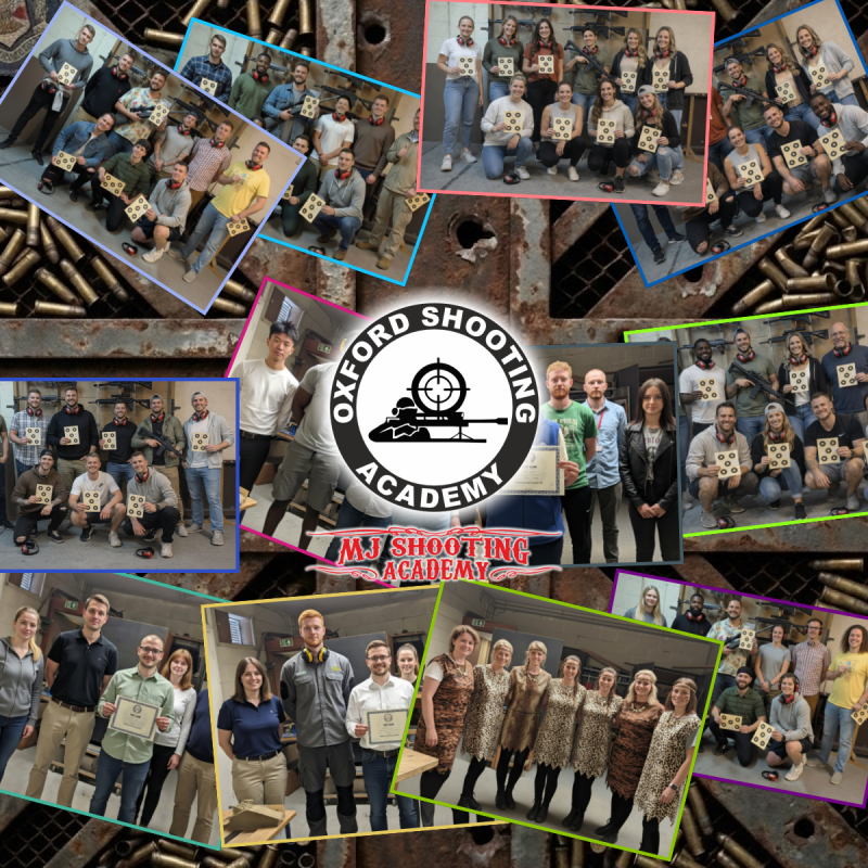 Target practice activity designed for corporate and group events