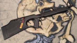 Firearms training session using various sporting firearms